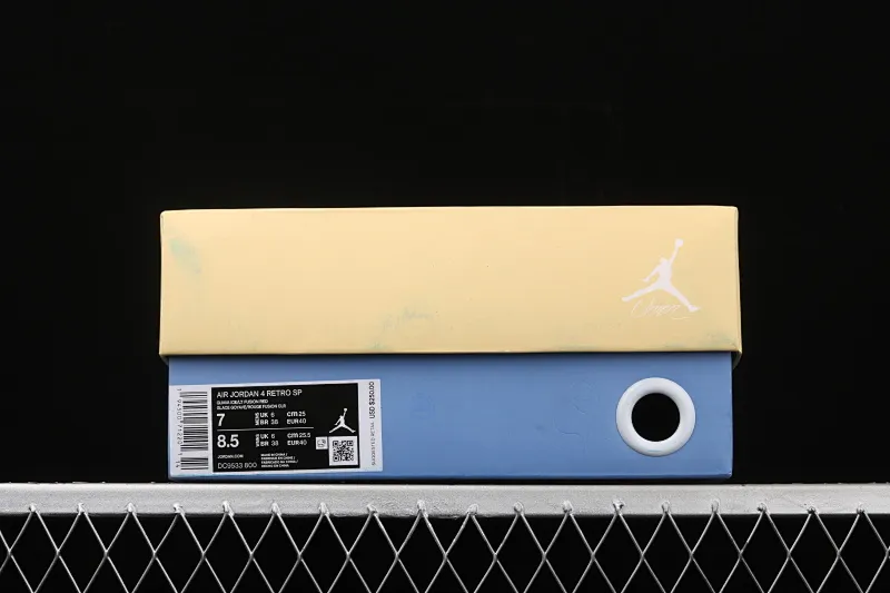 All categories Air Jordan Jordan series basketball shoes Air Jordan 4 G version Union LA x Air Jordan 4 Retro "Off Noir" AJ4 Joe 4 Union Pink Blue Knights DC9533-800